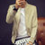 卡郎琪 男士新款韩版拼接时尚修身纯色夹克 男休闲夹克外套 KX-J08(卡其色 4XL)