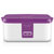 生活元素（LIFE ELEMENT）电热饭盒F10 双陶瓷容器可插电保温加热蒸煮电饭盒热饭蒸饭器1.2L(紫色 热销)第5张高清大图