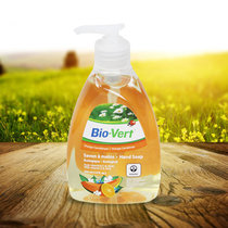 加拿大进口博尔维特Bio-vert 全天然抗 菌护肤洗手液 （哈密瓜橙香型）