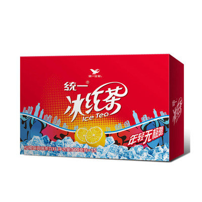 统一冰红茶 500ml*15瓶/箱