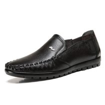 斐朗纳时尚英伦正装新款男式商务男士休闲皮鞋K8052(黑色 41)