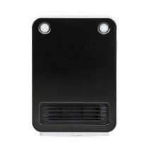 日本IRIS/爱丽思人体感应暖风机照明取暖器家用电暖气办公室电暖器JCH-12DLC精选取暖器(黑色)
