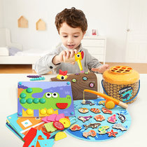 特宝儿益智玩具礼盒套装啄木鸟钓鱼1-3岁 国美超市甄选