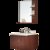 安华卫浴(annwa) 实木浴室柜组合洗漱柜美式乡村风格系列洗脸盆挂墙柜收纳柜 1(默认 N3D85G15)
