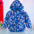 新款儿童装男童加厚服中大童宝宝迷彩服冬装外套棉服户外保暖2287(蓝色 100cm)