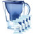 碧然德（BRITA）过滤净水器 家用滤水壶 净水壶 Marella 金典系列 3.5L（蓝色）(一壶4芯)