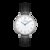 JV唯路时女生手表 法式洛可可风情镶钻石英表 真皮防水女士手表(X00752-Q3.WWWLBD)