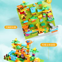 滑道积木墙墙壁挂式家用幼儿园儿童玩具JMQ-056
