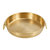 巴轮贝加厚双耳圆形紫铜/黄铜年糕盆铜器皿年糕盆铜器铜年糕盆铜盆铜盘(外径40cm(厚1.2mm) 黄铜)