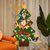 圣诞树创意圣诞节彩灯房装饰圣诞装饰灯圣诞节礼品礼物(圣诞树 5米暖白灯串【送电池】)