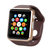 亿和源(YHYON)W8智能蓝牙手表触摸屏 男女通用手表(金色+咖啡色表带)