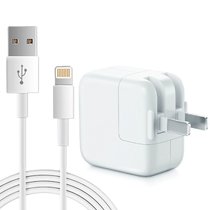 苹果（Apple）ipad5/ipad6/air/ipadpro/mini/iPad系列原装充电器 充电头数据线(白色 原装10W充电头+数据线)