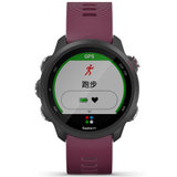 佳明Garmin运动手表forerunner245珊瑚紫 GPS定位 心率测试 光电心率 血氧跑步动态
