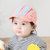 春秋季宝宝帽子婴儿男童儿童棒球鸭舌帽0-3-6-12个月新生儿男童女童鸭舌帽(粉色)