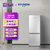 韩国现代（HYUNDAI）双门小冰箱 双门小型迷你租房宿舍电冰箱节能保鲜 BCD-160SX