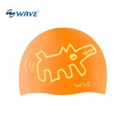 wave海浪动物图案儿童泳帽SC4605(橙色 SC4605)
