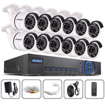 科安数字（ANNKE）C11R AHD摄像头套装 2000线高清监控器 监控设备套装(12路套装 带1TB硬盘)
