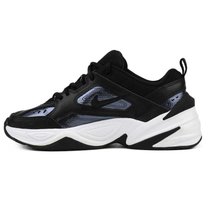 耐克Nike M2K Tekno女子黑银复古老爹鞋休闲跑步鞋CJ9583-001(黑色 36)