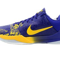 Nike耐克男鞋冬新款Kobe 5 Protro紫金湖人男子篮球鞋 CD4991-400(蓝色 45)