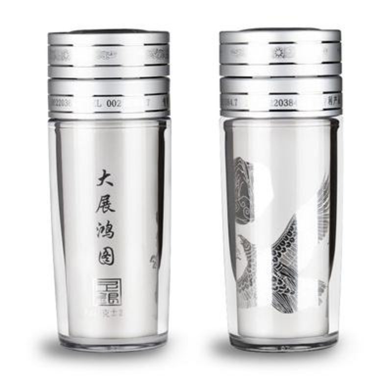 相思树 999纯银杯子 保温杯35g保健杯水杯银杯 送老公