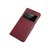 木木（MUNU）VIVO X6plus 5.7英寸 手机壳 手机套 保护壳 保护套 商务皮套 支架皮套 智能翻盖保护套(酒红)