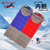 羽绒睡袋零下30度便携户外室内午休冬季保暖防寒露营旅行鸭绒睡袋tp2913(红色)