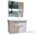 ARROW箭牌卫浴北欧实木浴室柜组合 现代简约卫生间挂墙式洗漱柜(AEC8G3218)