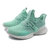 Adidas/阿迪达斯女鞋阿尔法 小椰子透气缓震运动休闲跑步鞋D97283(浅绿色 39)