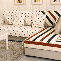 木儿家居 两面可用 裁红点翠双面沙发垫防滑时尚布艺坐垫沙发靠垫(裁红点翠沙发垫 45*45椅子垫)