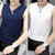 男士背心纯色白色夏季男装莫代尔冰丝篮球健身运动坎肩无袖t恤衫(091宝蓝+086白 2XL)