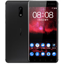 诺基亚(Nokia)诺基亚6 黑色 全网通4G 双卡双待 移动联通电信4G手机/诺基亚6(黑色)
