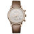 阿玛尼（Emporio Armani)手表 皮质表带男士休闲时尚防水石英腕表(AR2074)