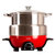 爱家乐（AKIRA）KL-B55/SG 电火锅4L多功能家用温度显示电煎锅电蒸锅