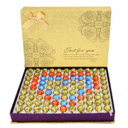 好时巧克力礼盒装 kisses 好时之吻99 情人节巧克力送女友生日礼物