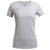 阿迪达斯女装2016春新款运动透气短袖T恤AO3173(灰色 L)