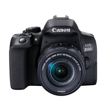 佳能数码相机EOS 850D（EF-S 18-55 IS STM）套装黑