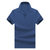 传奇保罗polo衫男士t恤短袖棉质纯色翻领上衣商务休闲运动带领T恤（M-3XL）ZMN811(蓝色1 XL)