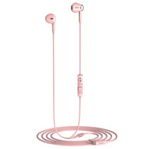 漫步者（EDIFIER）HECATE GM180平头塞半入耳式立体声手机音乐游戏耳机 带麦带线控 3.5mm有线入耳式 粉色