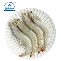 鳗鱼皇后国产白虾 冷冻大虾 单冻海虾 净重500g 25-30只/盒 海鲜水产 核酸已检测