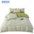安居先森 C1058三件套 亲肤植物棉印花单人件套活性印染员工宿舍常用0.9米床/1.2米床  绿色