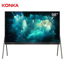 康佳（KONKA）LED98G30UE 98英寸超大屏平板 4K高清智能人工智能电视送货安装商用显示 LED98G30U(黑色)