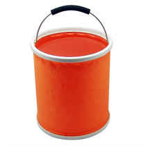 三美闪亮折叠水桶（9L）（牛津布+PVC防水涂层）