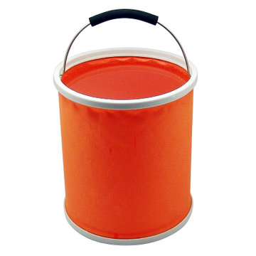三美闪亮折叠水桶（20L）（牛津布+PVC防水涂层）