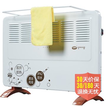 先锋（singfun）居浴两用欧式快热炉HD26RC-20（即开即热，超大出风口供暖更全面，壁挂立式两用取暖多方式）