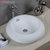 多美吉卫浴圆形陶瓷艺术盆 洗面盆 洗手盆 洗脸盆 台上盆8100(单盆)