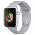 Apple Watch Series 3智能手表（GPS款 42毫米 银色铝金属表壳 云雾灰色运动型表带 MQL02CH/A）