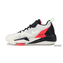 Nike耐克乔丹JORDAN AIR ZOOM 92气垫减震运动休闲篮球鞋跑步鞋CK9183-100(米白 40.5)