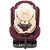 韩国 aikaya爱卡呀儿童安全座椅isofix 3c 进口宝宝婴儿安全座椅汽车用 0-7岁(坐躺调节 车载头等舱)(高贵紫)