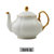 陶瓷咖啡具套装北欧式金边骨瓷咖啡杯茶壶茶杯托盘英式下午茶茶具(壶（英式全金） 默认版本)