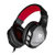 NUBWO/狼博旺 NO-3000台式电脑耳机头戴式游戏电竞语音耳麦带话筒(双插孔黑红色（不发光）)